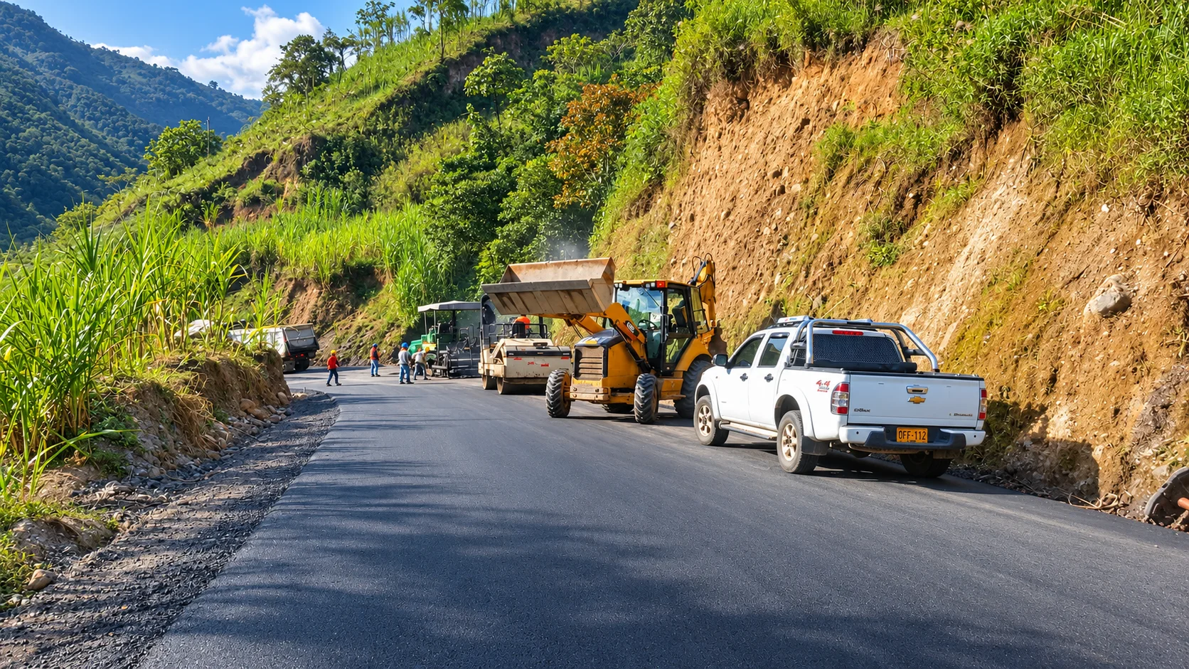 Ejecución de obras viales